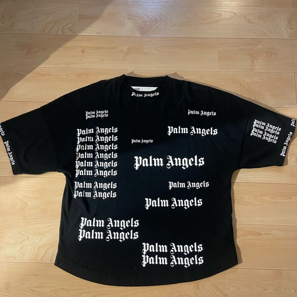 Palm Angels Ultra Logo Over T-shirt - Picture 1 of 4